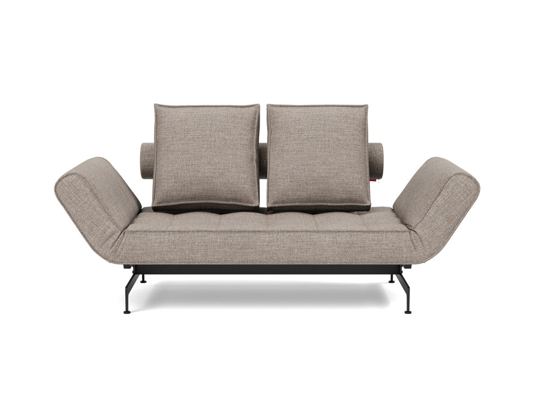 Canapea extensibila Ghia Laser 80x210 cm, tesatura la alegere #material_472-yuveno-warm-grey