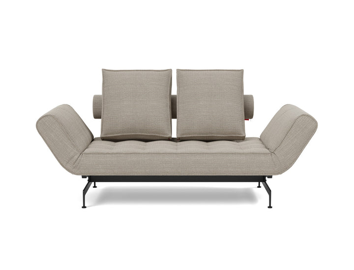 Canapea extensibila Ghia Laser 80x210 cm, tesatura la alegere #material_579-kenya-gravel