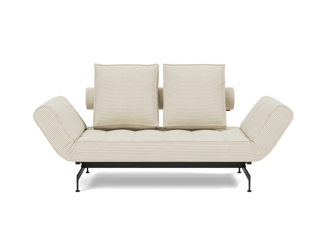 Canapea extensibila Ghia Laser 80x210 cm, tesatura la alegere #material_594-corduroy-ivory