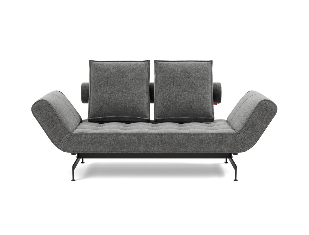 Canapea extensibila Ghia Laser 80x210 cm, tesatura la alegere #material_563-twist-charcoal