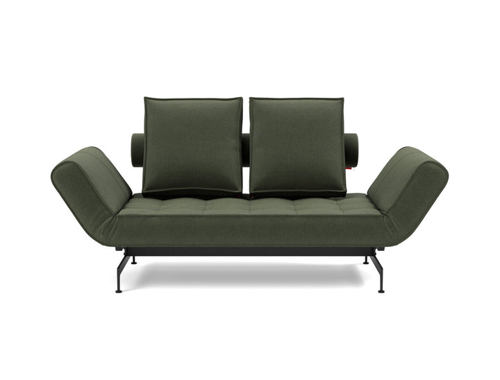 Canapea extensibila Ghia Laser 80x210 cm, tesatura la alegere #material_413-esina-olive-green