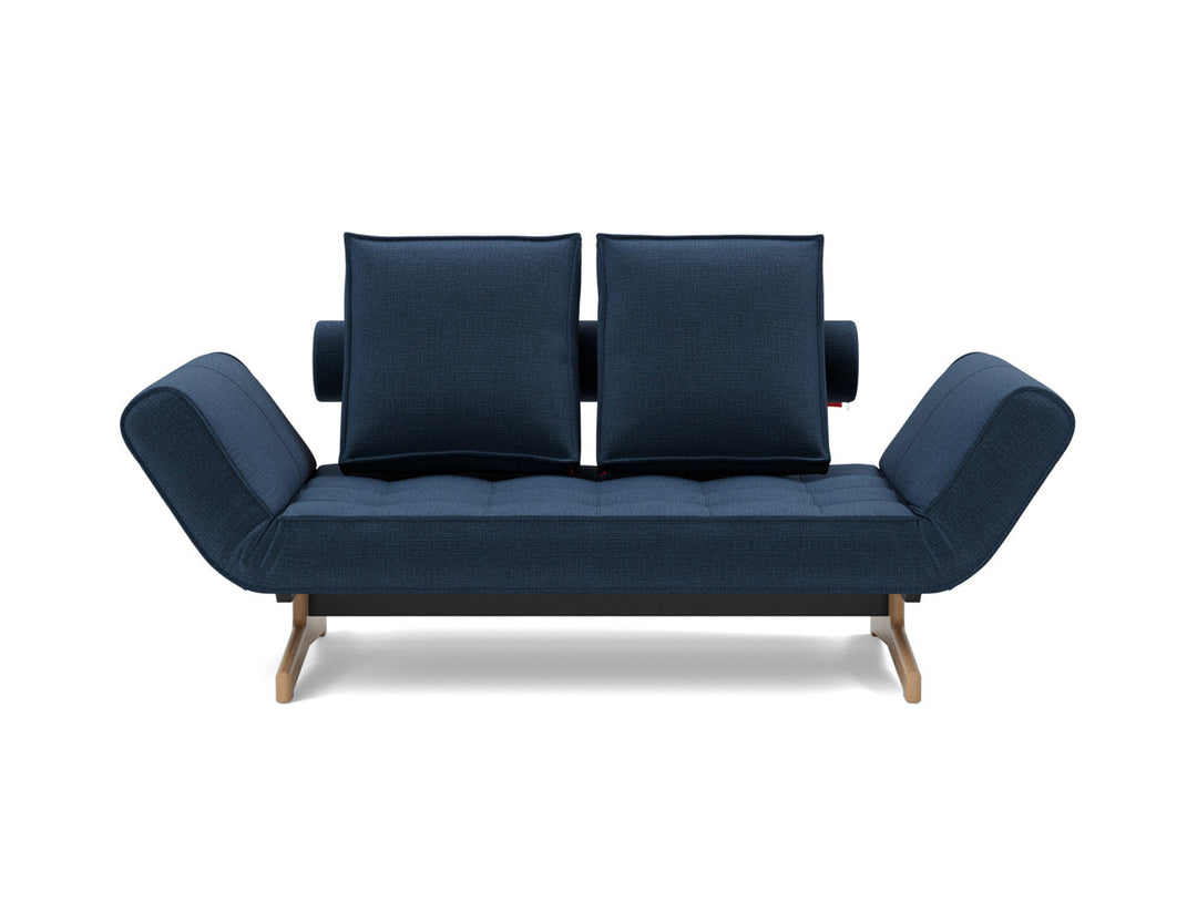 Canapea extensibila Ghia Wood 80x210 cm, tesatura la alegere #material_414-esina-indigo-blue