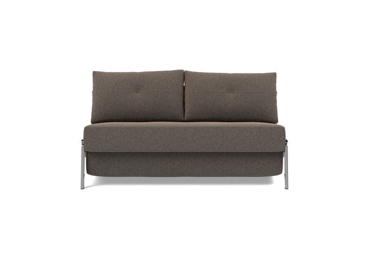 Canapea extensibila Cubed Chrome 140x200cm, tesatura la alegere #material_530-boucl-taupe