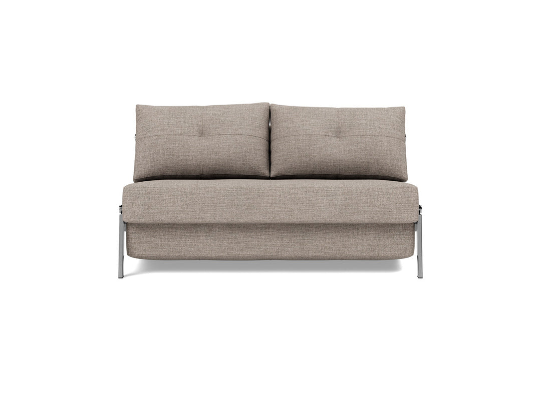 Canapea extensibila Cubed Chrome 140x200cm, tesatura la alegere #material_472-yuveno-warm-grey