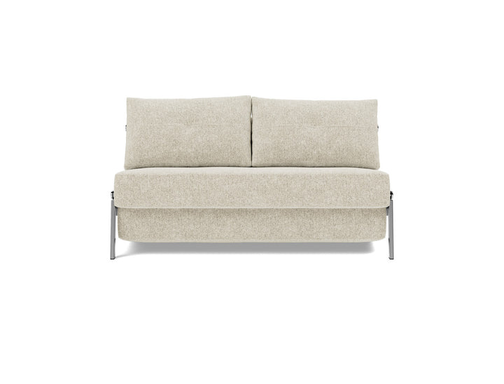 Canapea extensibila Cubed Chrome 140x200cm, tesatura la alegere #material_357-taura-off-white