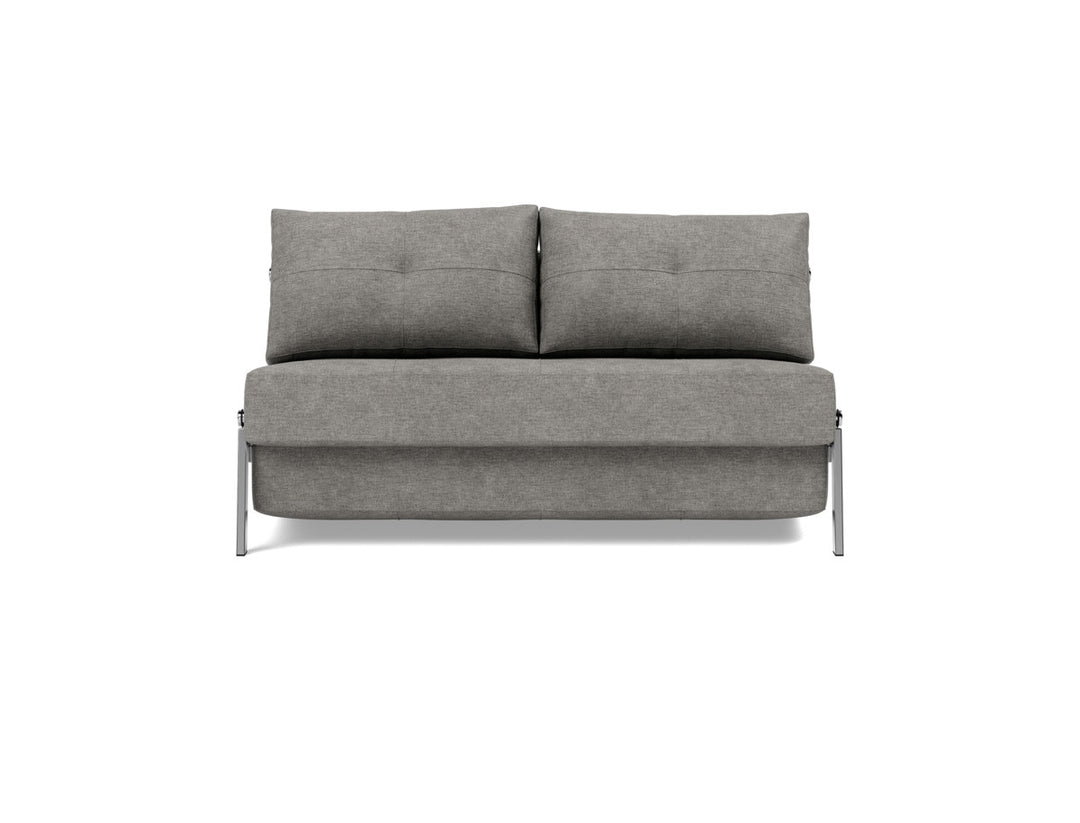 Canapea extensibila Cubed Chrome 140x200cm, tesatura la alegere #material_282-avella-warm-grey