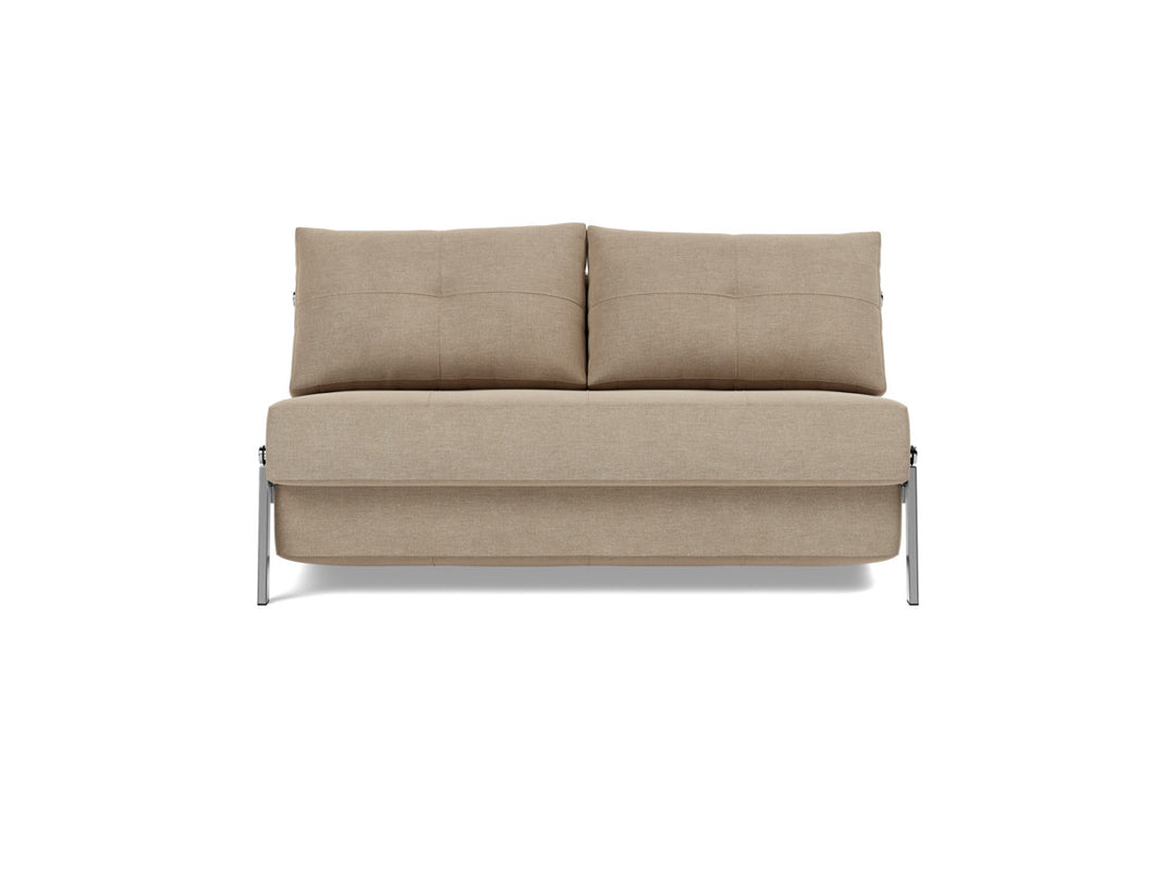 Canapea extensibila Cubed Chrome 140x200cm, tesatura la alegere #material_587-phobos-mocha