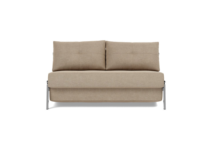 Canapea extensibila Cubed Chrome 140x200cm, tesatura la alegere #material_587-phobos-mocha