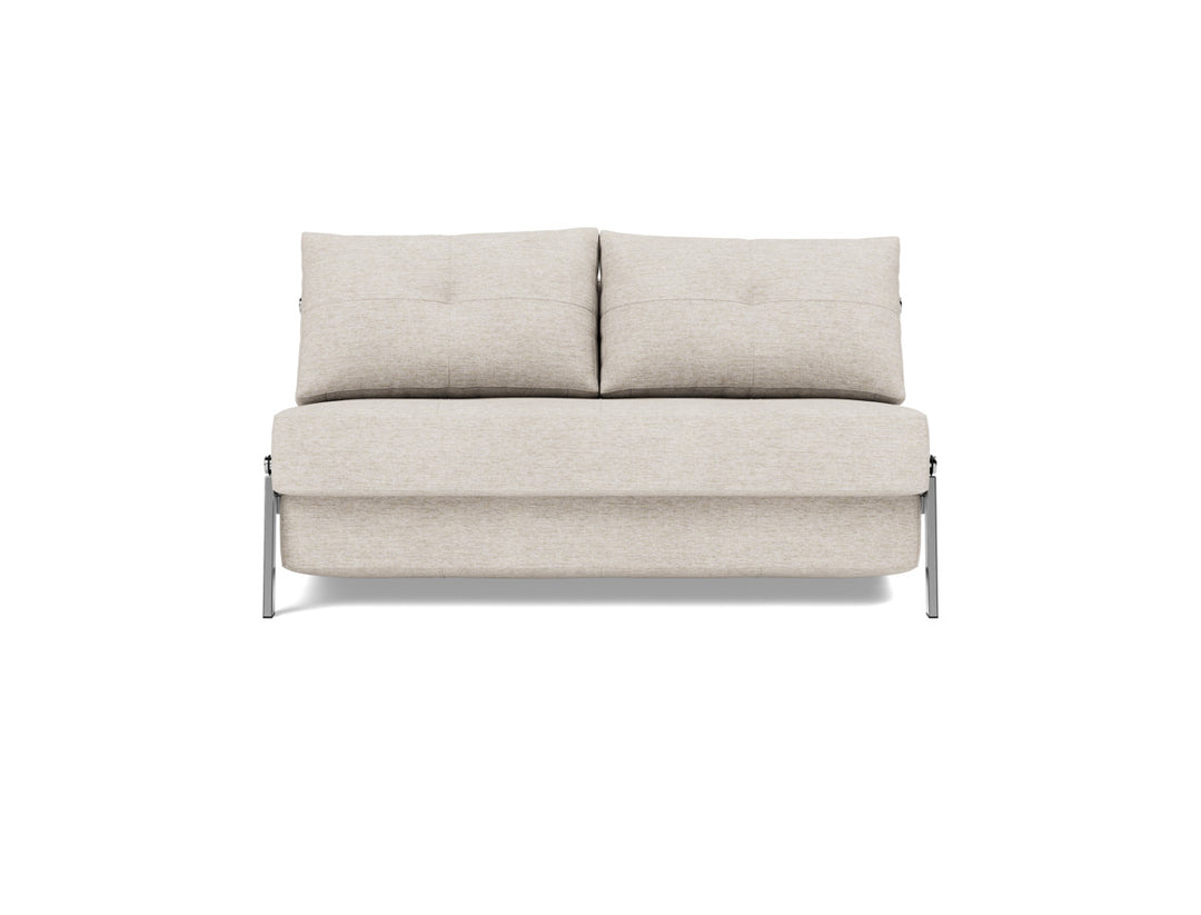 Canapea extensibila Cubed Chrome 140x200cm, tesatura la alegere #material_470-yuveno-natural