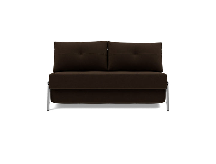 Canapea extensibila Cubed Chrome 140x200cm, tesatura la alegere #material_358-taura-chocco