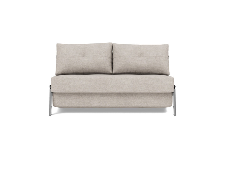 Canapea extensibila Cubed Chrome 140x200cm, tesatura la alegere #material_471-yuveno-sand
