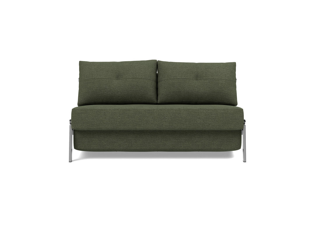 Canapea extensibila Cubed Chrome 140x200cm, tesatura la alegere #material_353-taura-forest
