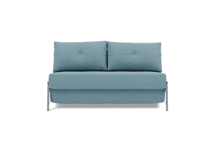 Canapea extensibila Cubed Chrome 140x200cm, tesatura la alegere #material_525-mixed-dance-light-blue