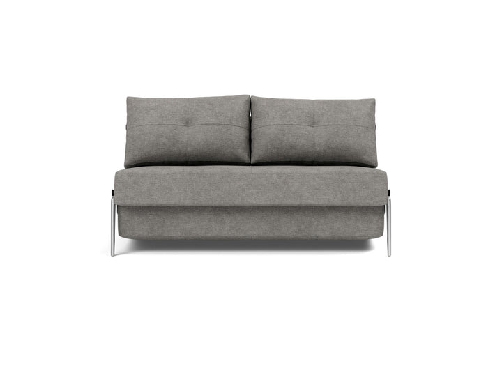 Canapea extensibila Cubed Alu 140x200cm, tesatura la alegere #material_282-avella-warm-grey