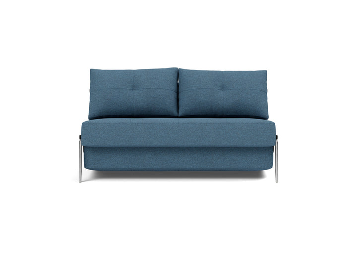 Canapea extensibila Cubed Alu 140x200cm, tesatura la alegere #material_302-weda-blue