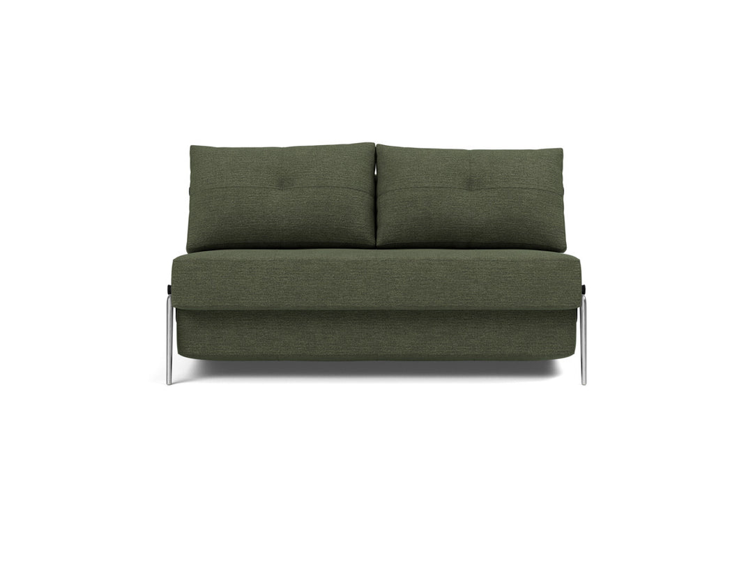 Canapea extensibila Cubed Alu 140x200cm, tesatura la alegere #material_353-taura-forest