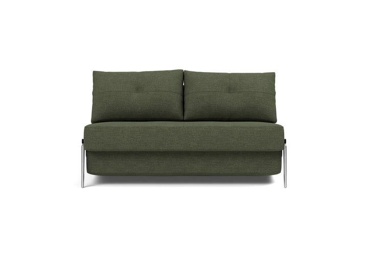 Canapea extensibila Cubed Alu 140x200cm, tesatura la alegere #material_353-taura-forest