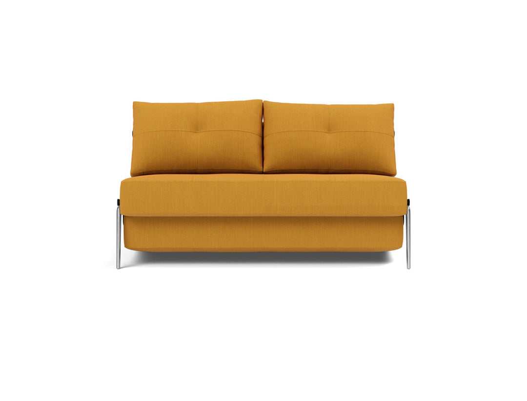 Canapea extensibila Cubed Alu 140x200cm, tesatura la alegere #material_507-elegance-burned-curry