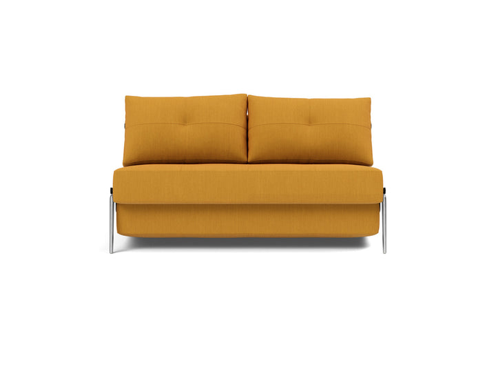 Canapea extensibila Cubed Alu 140x200cm, tesatura la alegere #material_507-elegance-burned-curry
