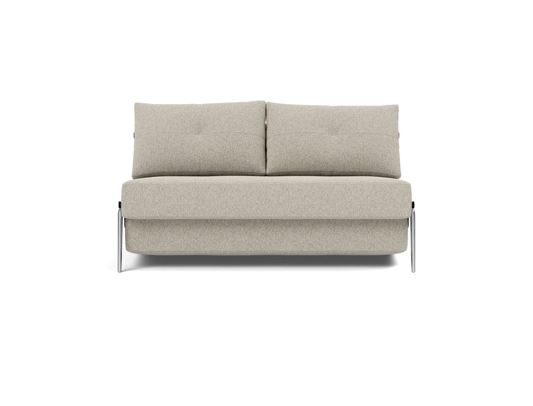 Canapea extensibila Cubed Alu 140x200cm, tesatura la alegere #material_539-boucl-beige
