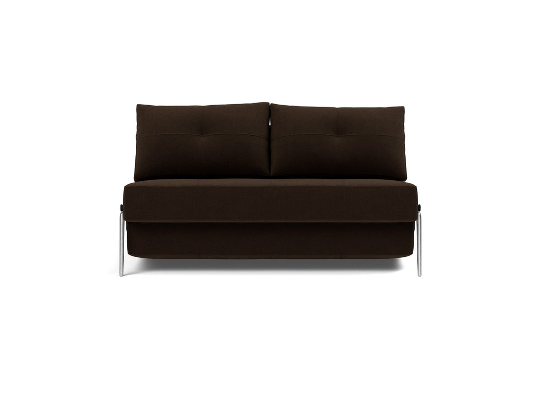 Canapea extensibila Cubed Alu 140x200cm, tesatura la alegere #material_358-taura-chocco