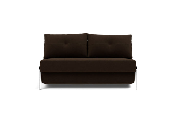 Canapea extensibila Cubed Alu 140x200cm, tesatura la alegere #material_358-taura-chocco