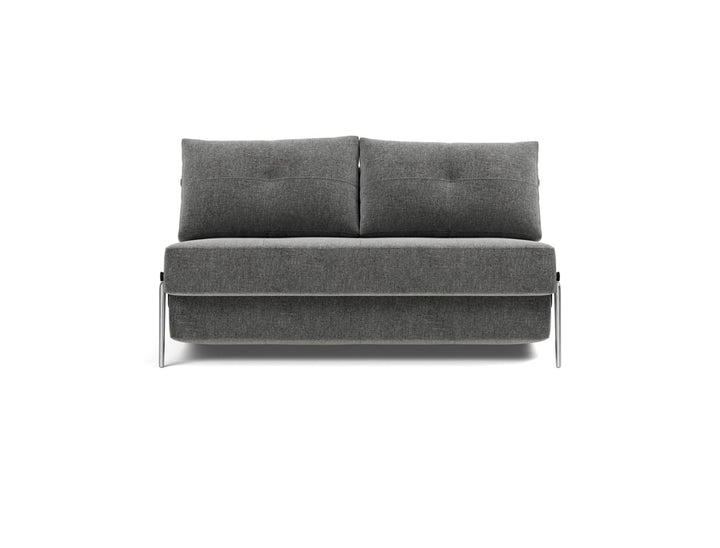 Canapea extensibila Cubed Alu 140x200cm, tesatura la alegere #material_563-twist-charcoal