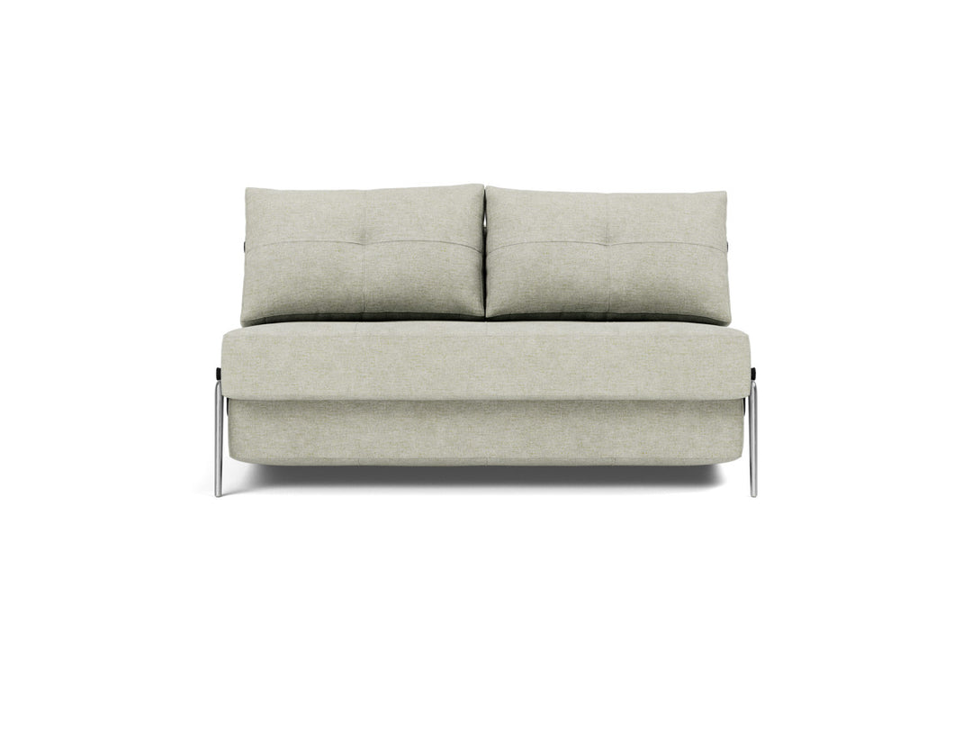 Canapea extensibila Cubed Alu 140x200cm, tesatura la alegere #material_280-avella-sand