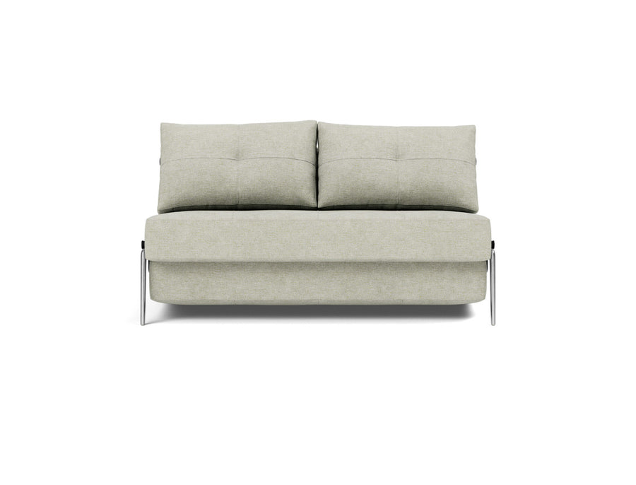 Canapea extensibila Cubed Alu 140x200cm, tesatura la alegere #material_280-avella-sand