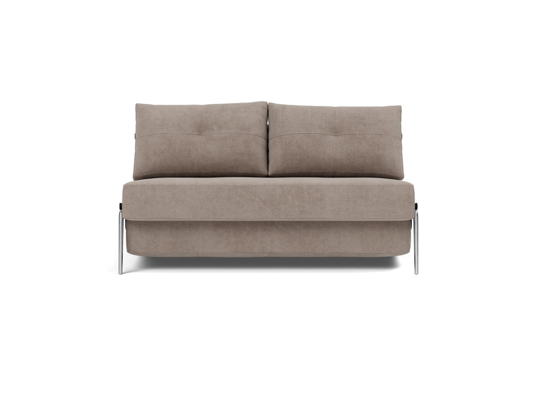 Canapea extensibila Cubed Alu 140x200cm, tesatura la alegere #material_318-cordufine-beige