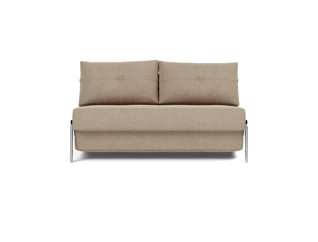 Canapea extensibila Cubed Alu 140x200cm, tesatura la alegere #material_587-phobos-mocha