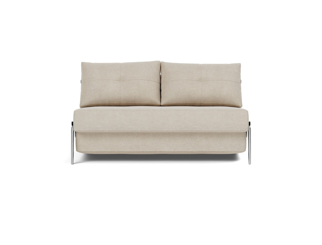 Canapea extensibila Cubed Alu 140x200cm, tesatura la alegere #material_586-phobos-latte