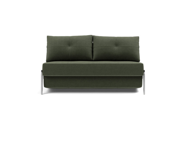 Canapea extensibila Cubed Alu 140x200cm, tesatura la alegere #material_413-esina-olive-green