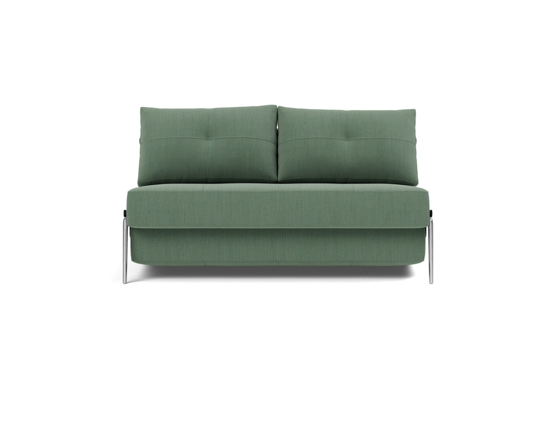 Canapea extensibila Cubed Alu 140x200cm, tesatura la alegere #material_518-elegance-green