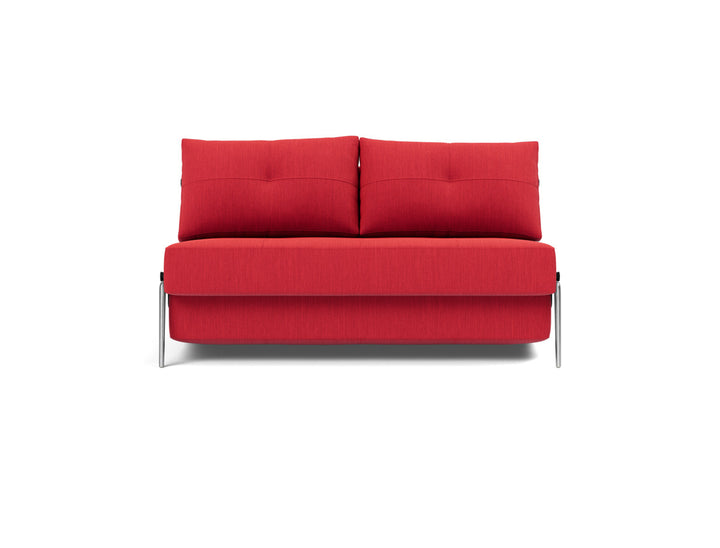 Canapea extensibila Cubed Alu 140x200cm, tesatura la alegere #material_511-elegance-red