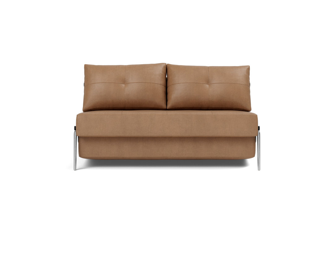 Canapea extensibila Cubed Alu 140x200cm, tesatura la alegere #material_551-faunal-brown