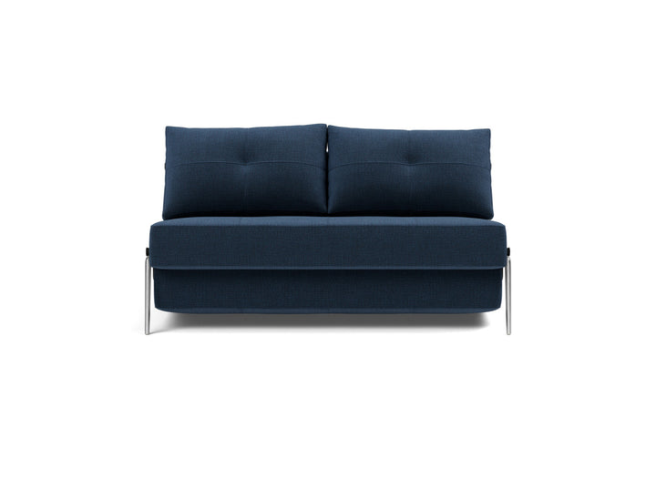 Canapea extensibila Cubed Alu 140x200cm, tesatura la alegere #material_414-esina-indigo-blue