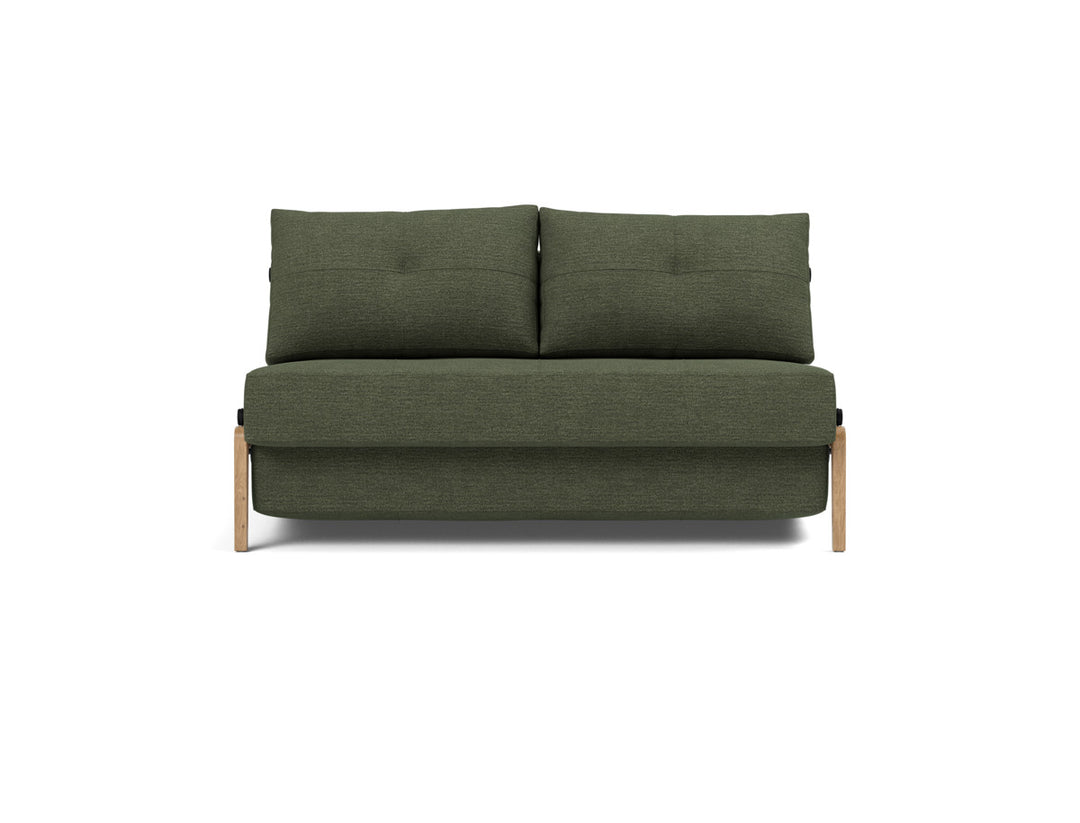 Canapea extensibila Cubed Wood 140x200cm, tesatura la alegere #material_353-taura-forest