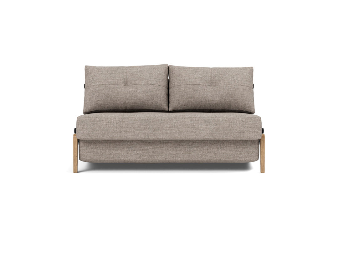 Canapea extensibila Cubed Wood 140x200cm, tesatura la alegere #material_472-yuveno-warm-grey