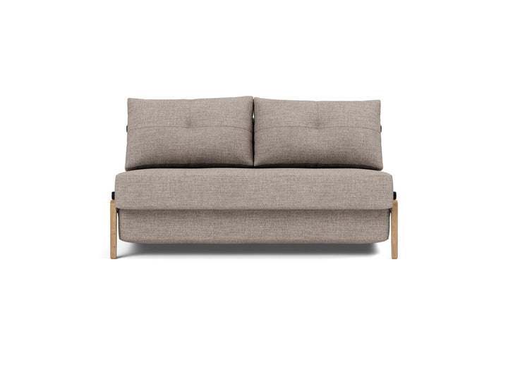 Canapea extensibila Cubed Wood 140x200cm, tesatura la alegere #material_472-yuveno-warm-grey