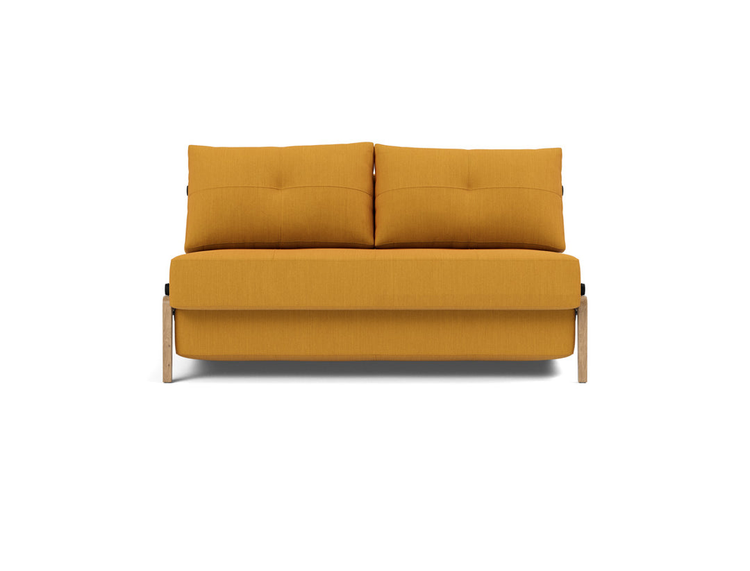 Canapea extensibila Cubed Wood 140x200cm, tesatura la alegere #material_507-elegance-burned-curry