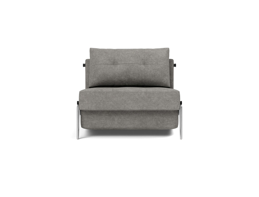Fotoliu pat Cubed Alu 90x200cm, tesatura la alegere #material_282-avella-warm-grey