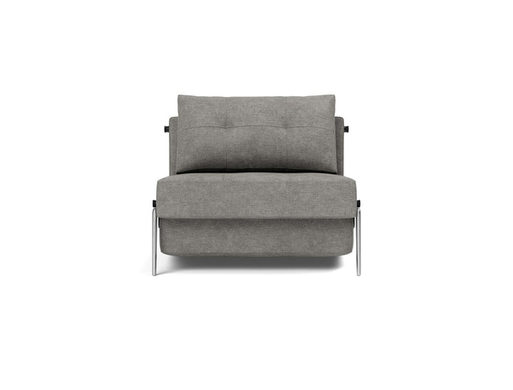 Fotoliu pat Cubed Alu 90x200cm, tesatura la alegere #material_282-avella-warm-grey