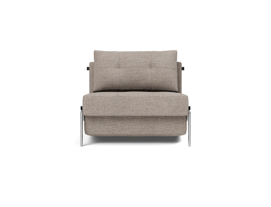 Fotoliu pat Cubed Alu 90x200cm, tesatura la alegere #material_472-yuveno-warm-grey