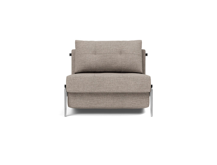 Fotoliu pat Cubed Alu 90x200cm, tesatura la alegere #material_472-yuveno-warm-grey