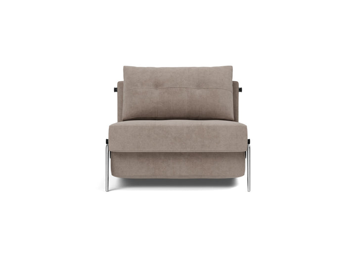 Fotoliu pat Cubed Alu 90x200cm, tesatura la alegere #material_318-cordufine-beige