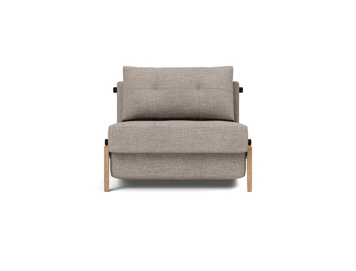 Fotoliu pat Cubed Wood 90x200cm, tesatura la alegere #material_472-yuveno-warm-grey