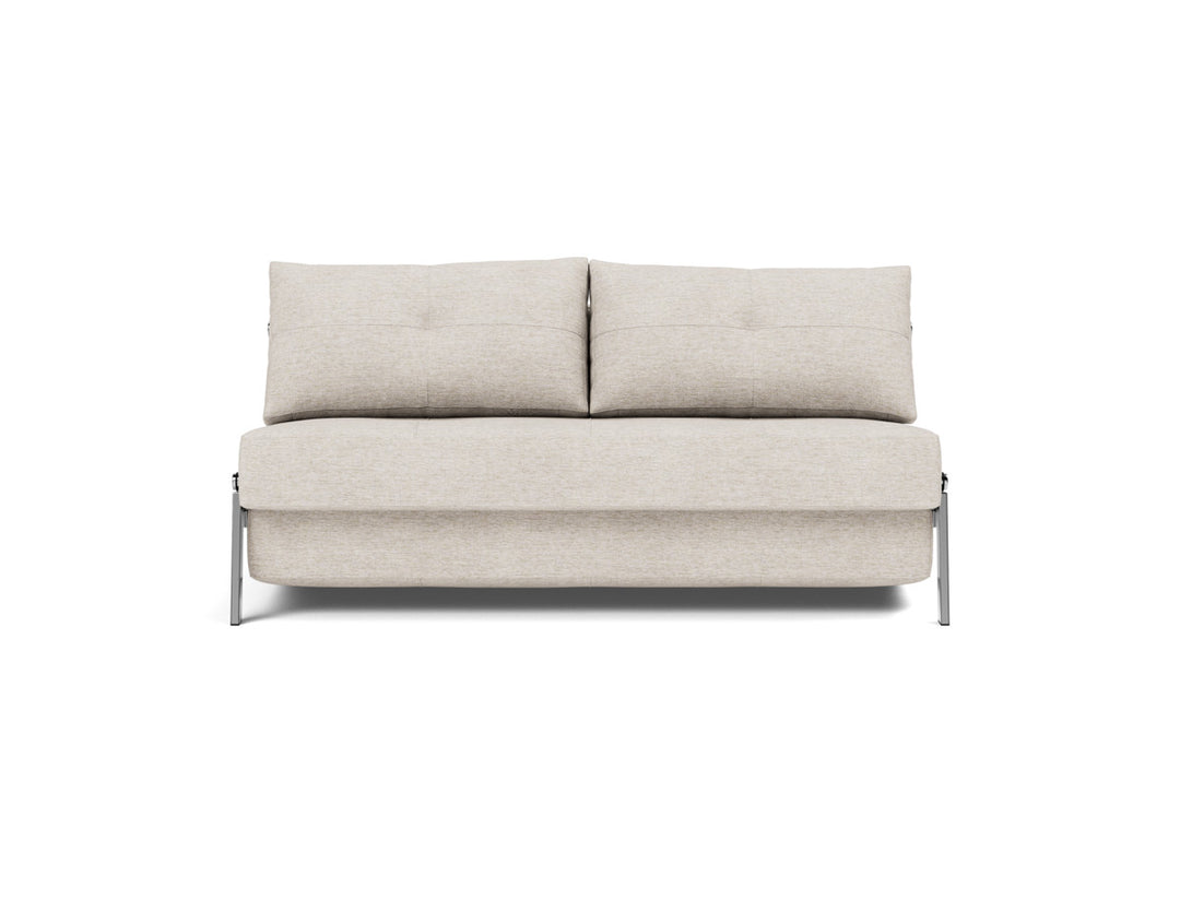 Canapea extensibila Cubed Chrome 160x200cm, tesatura la alegere #material_470-yuveno-natural