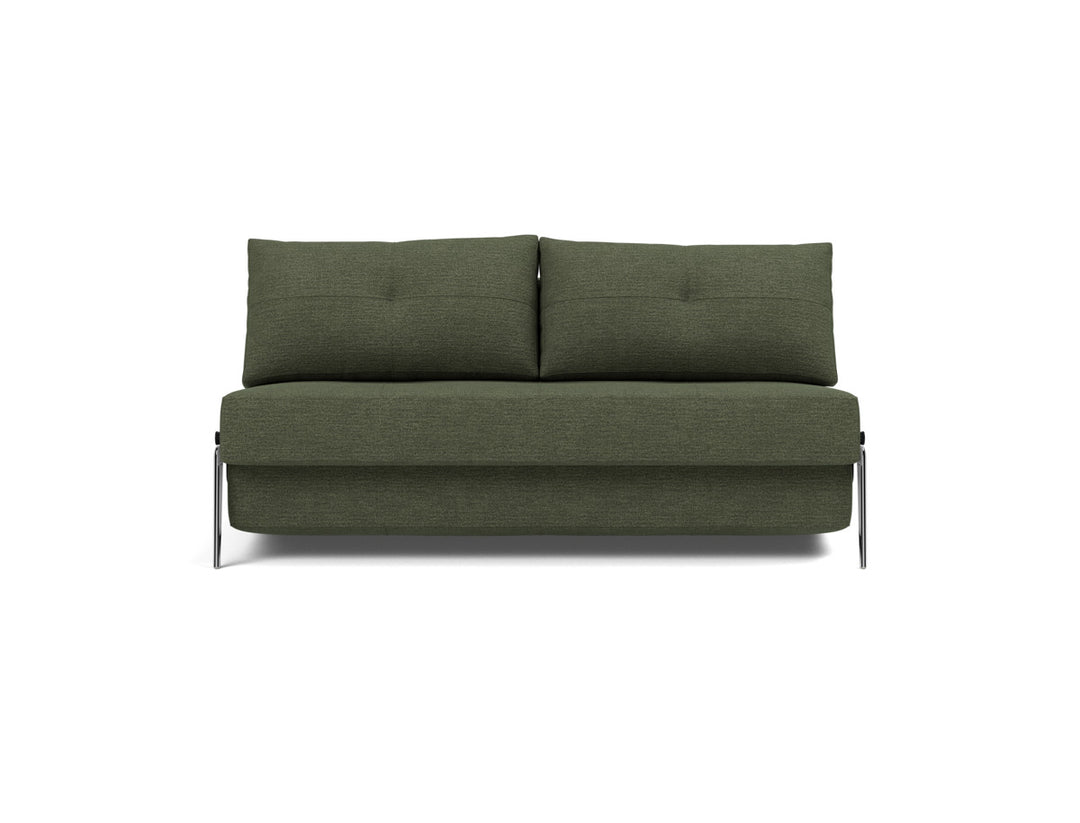 Canapea extensibila Cubed Alu 160x200cm, tesatura la alegere #material_353-taura-forest
