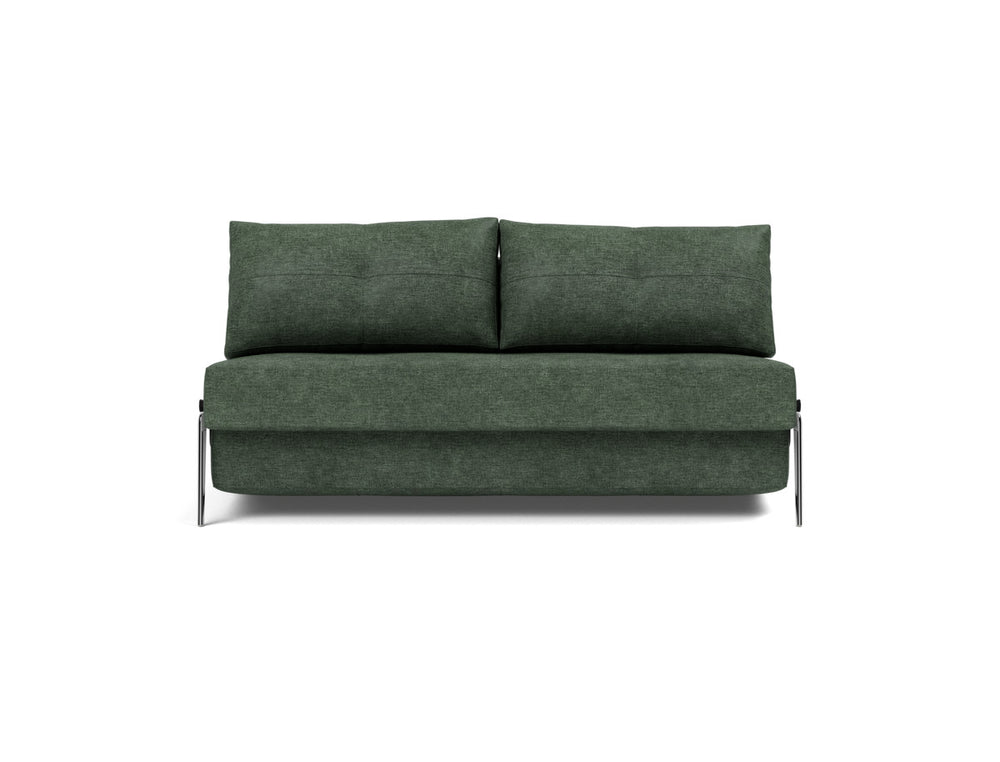 Canapea extensibila Cubed Alu 160x200cm, tesatura la alegere #material_281-avella-pine-green